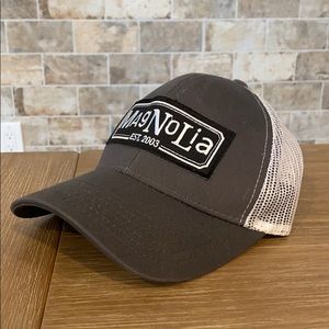 Magnolia trucker baseball hat